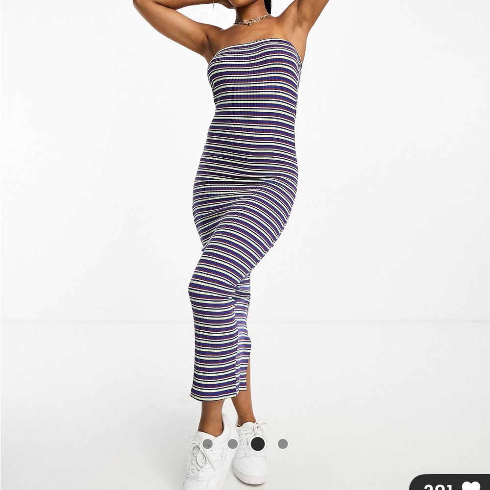 Bandeau midi dress from ASOS